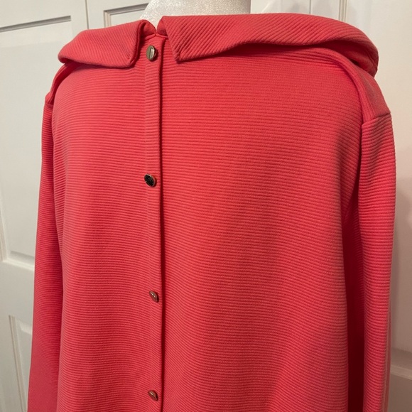 Talbots Pink Cowl Neck Blouse - Picture 4 of 6